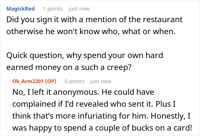 People Online Are Cracking Up About This Woman’s Idea To Congratulate The Most Entitled Couple She Met While Working At A Restaurant People Online Are Cracking Up About This Woman’s Idea To Congratulate The Most Entitled Couple She Met While Working At A Restaurant