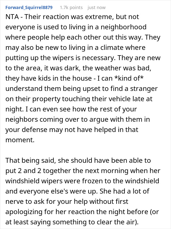 Man Snaps At Helpful Neighbor, His Wife Needs Help The Next Morning But Gets A Refusal This Time Man Snaps At Helpful Neighbor, His Wife Needs Help The Next Morning But Gets A Refusal This Time