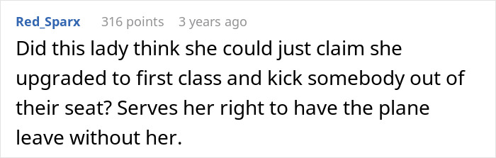 “I've Upgraded To First Class”: Woman Demands Passenger Who Paid For His Seat Move, Captain Decides To Lure Her Out Of The Plane And Leave Her Behind “I've Upgraded To First Class”: Woman Demands Passenger Who Paid For His Seat Move, Captain Decides To Lure Her Out Of The Plane And Leave Her Behind