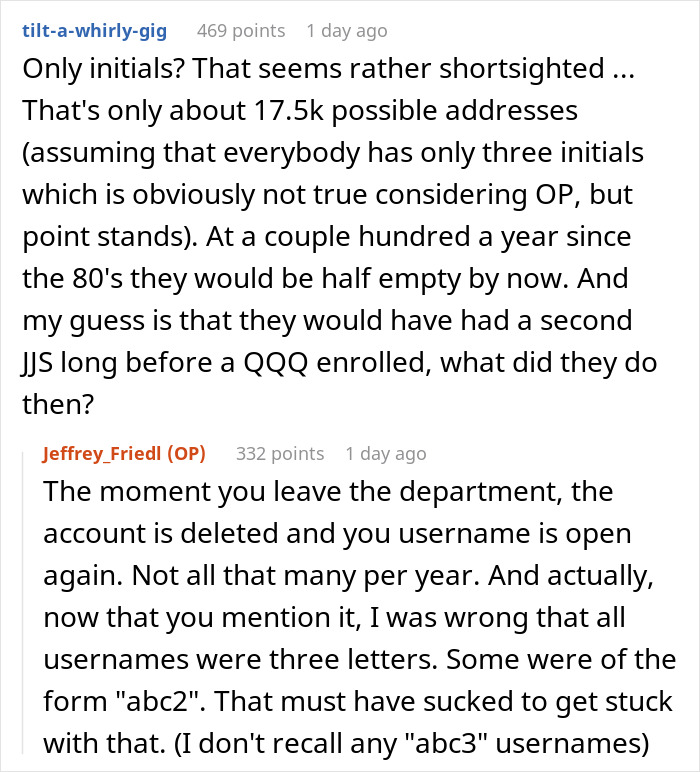 Guy Can&rsquo;t Get A Simpler Username Because Of University &ldquo;Initials Only&rdquo; Policy, Maliciously Complies