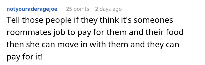 "Am I A Jerk For Letting My Roommate Go Hungry Because They Cannot Understand How Food Works?" "Am I A Jerk For Letting My Roommate Go Hungry Because They Cannot Understand How Food Works?"