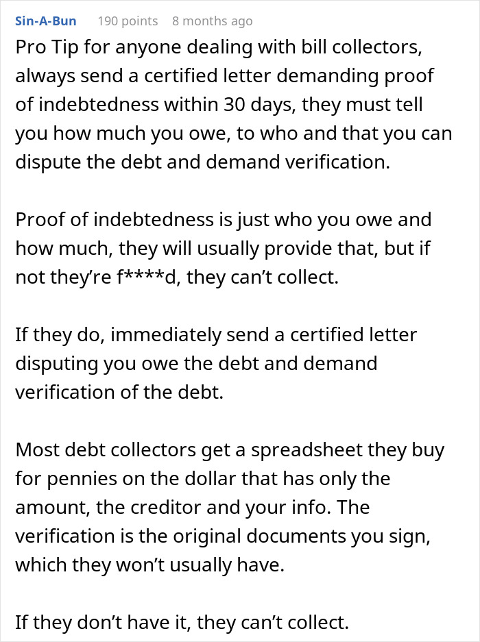 “I Left Over 600 Voicemails”: Attorney Shares His Revenge Story After Debt Collector Harasses Him Over His Ex-Wife’s Debt “I Left Over 600 Voicemails”: Attorney Shares His Revenge Story After Debt Collector Harasses Him Over His Ex-Wife’s Debt
