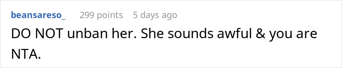 Woman Calls Her Future Daughter-In-Law A 'Used Woman', Is Shocked When She Bans Her From The Wedding Woman Calls Her Future Daughter-In-Law A 'Used Woman', Is Shocked When She Bans Her From The Wedding