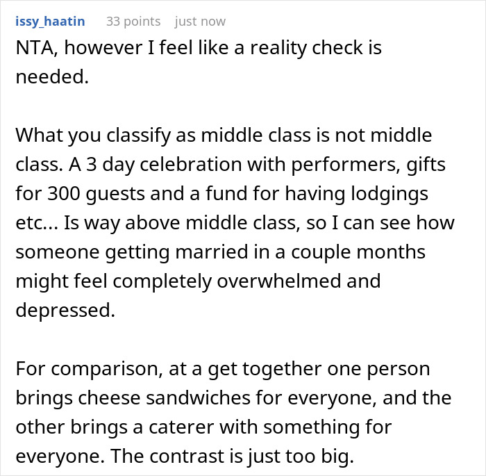 “We Covered Meals And Open Bars For 300 People”: Bride Organizes A Huge Wedding, Gets Shamed By Her Family “We Covered Meals And Open Bars For 300 People”: Bride Organizes A Huge Wedding, Gets Shamed By Her Family