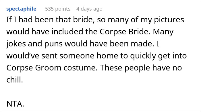 "Am I The Jerk For Wearing A Wedding Dress At A Wedding?" "Am I The Jerk For Wearing A Wedding Dress At A Wedding?"