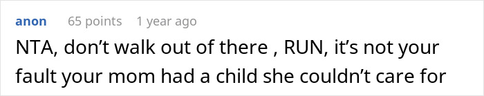 Teenager Is Expected To "Give Up His Freedom" Until He's 21 To Take Care Of His Baby Brother Teenager Is Expected To "Give Up His Freedom" Until He's 21 To Take Care Of His Baby Brother