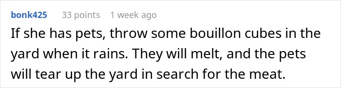 "By The Time This Problem Becomes Obvious, We Will Be Long Gone": Woman Plants Mint In Her Partner's Family's Garden To Get Revenge On Rude Neighbor "By The Time This Problem Becomes Obvious, We Will Be Long Gone": Woman Plants Mint In Her Partner's Family's Garden To Get Revenge On Rude Neighbor