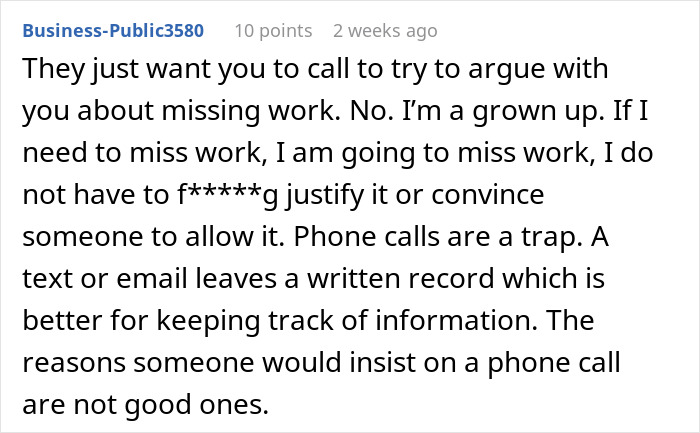 "This New Age Of Texting To Call Off Literally Drives Me Insane": Manager States That People Who Text Employers Are “Unprofessional”, Gets Blasted Online "This New Age Of Texting To Call Off Literally Drives Me Insane": Manager States That People Who Text Employers Are “Unprofessional”, Gets Blasted Online
