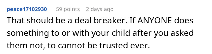 Woman Feeds 2-Month-Old Granddaughter Ice Cream Despite Her Parents Repeatedly Saying No, Is Not Ready For The Consequences Woman Feeds 2-Month-Old Granddaughter Ice Cream Despite Her Parents Repeatedly Saying No, Is Not Ready For The Consequences