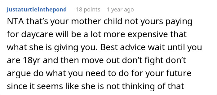 Teenager Is Expected To "Give Up His Freedom" Until He's 21 To Take Care Of His Baby Brother Teenager Is Expected To "Give Up His Freedom" Until He's 21 To Take Care Of His Baby Brother