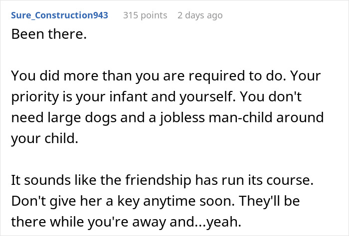 Woman Offers Her Homeless Friend Shelter But Won't Accept Her Loser Boyfriend And Dogs, Drama Ensues