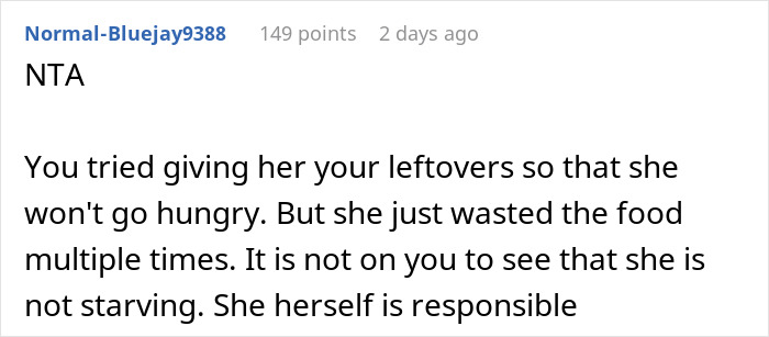 "Am I A Jerk For Letting My Roommate Go Hungry Because They Cannot Understand How Food Works?" "Am I A Jerk For Letting My Roommate Go Hungry Because They Cannot Understand How Food Works?"