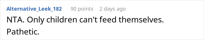 "Am I A Jerk For Letting My Roommate Go Hungry Because They Cannot Understand How Food Works?" "Am I A Jerk For Letting My Roommate Go Hungry Because They Cannot Understand How Food Works?"