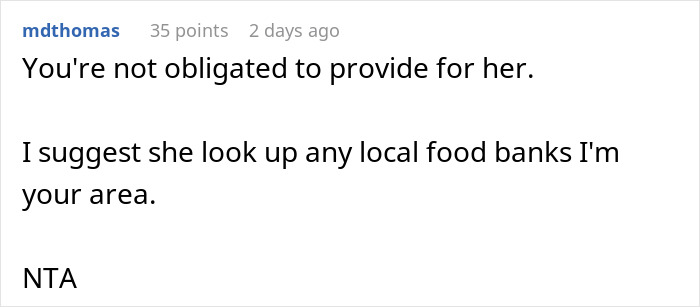 "Am I A Jerk For Letting My Roommate Go Hungry Because They Cannot Understand How Food Works?" "Am I A Jerk For Letting My Roommate Go Hungry Because They Cannot Understand How Food Works?"