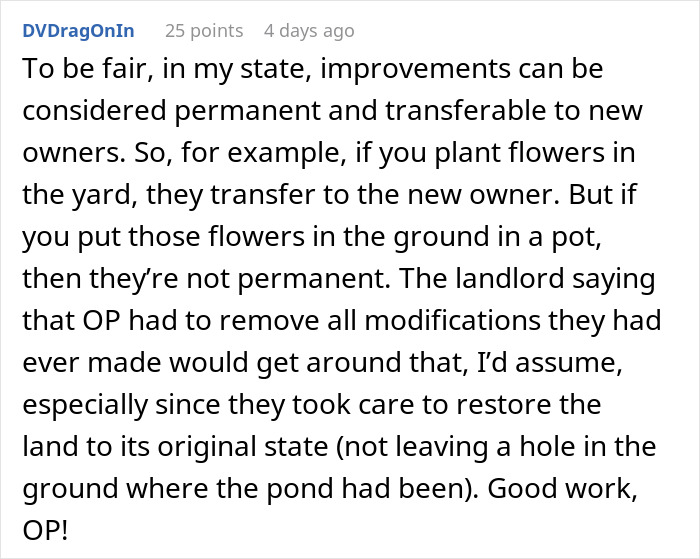 New Landlord Demands Tenants Restore The Garden To Its Original State, Loses It When He Sees It's Now Just A Patch Of Dirt