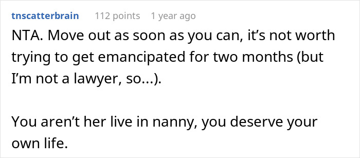 Teenager Is Expected To "Give Up His Freedom" Until He's 21 To Take Care Of His Baby Brother Teenager Is Expected To "Give Up His Freedom" Until He's 21 To Take Care Of His Baby Brother