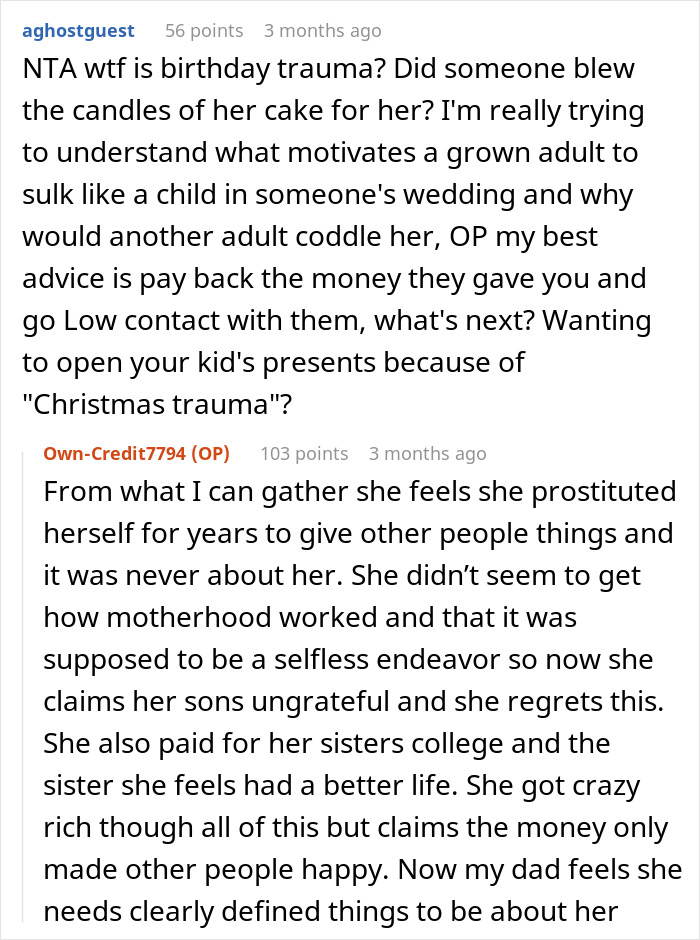 Bride Tells Her Dad To "Take The Child He Is Dating And Get Out" As He Felt Bad About Spending His Fiancée's Birthday At Daughter's Wedding Bride Tells Her Dad To "Take The Child He Is Dating And Get Out" As He Felt Bad About Spending His Fiancée's Birthday At Daughter's Wedding