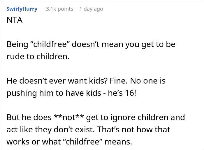 Person Wonders Whether It Was OK To Confront Their “Childfree” Sibling For Consistently Mistreating Their Little Cousin