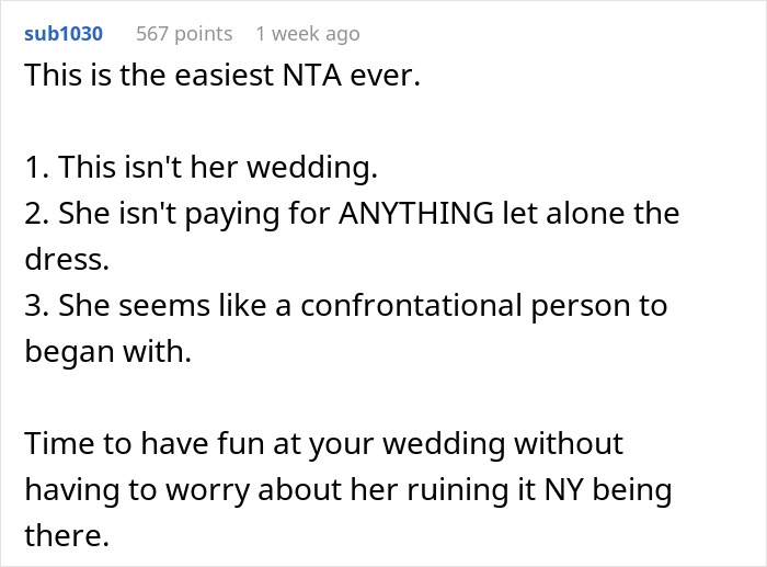 “I Was Livid”: Bride-To-Be Reveals How Her Mother-In-Law Tried To Sabotage Her Wedding Dress “I Was Livid”: Bride-To-Be Reveals How Her Mother-In-Law Tried To Sabotage Her Wedding Dress