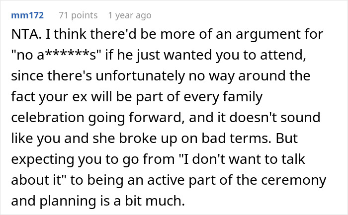 Guy Turns Down Twin Brother And Ex-Girlfriend’s Wedding Invitation, Asks If He’s Wrong Guy Turns Down Twin Brother And Ex-Girlfriend’s Wedding Invitation, Asks If He’s Wrong