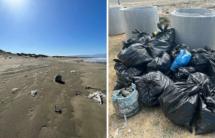700kg Of Beach Trash Collected, And Counting (12 Pics)