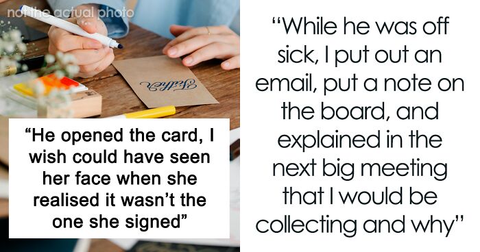 Karen Refuses To Contribute To A Gift For Sick Manager, Throws A Fit When She Doesn’t Get Credit For It