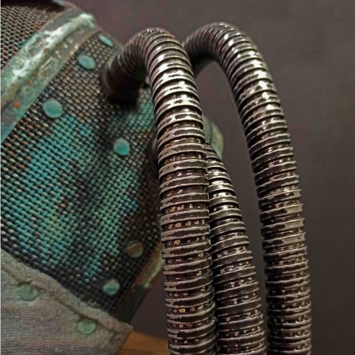 I Upcycled My Old Fencing Mask Into A Cyberpunk Mask