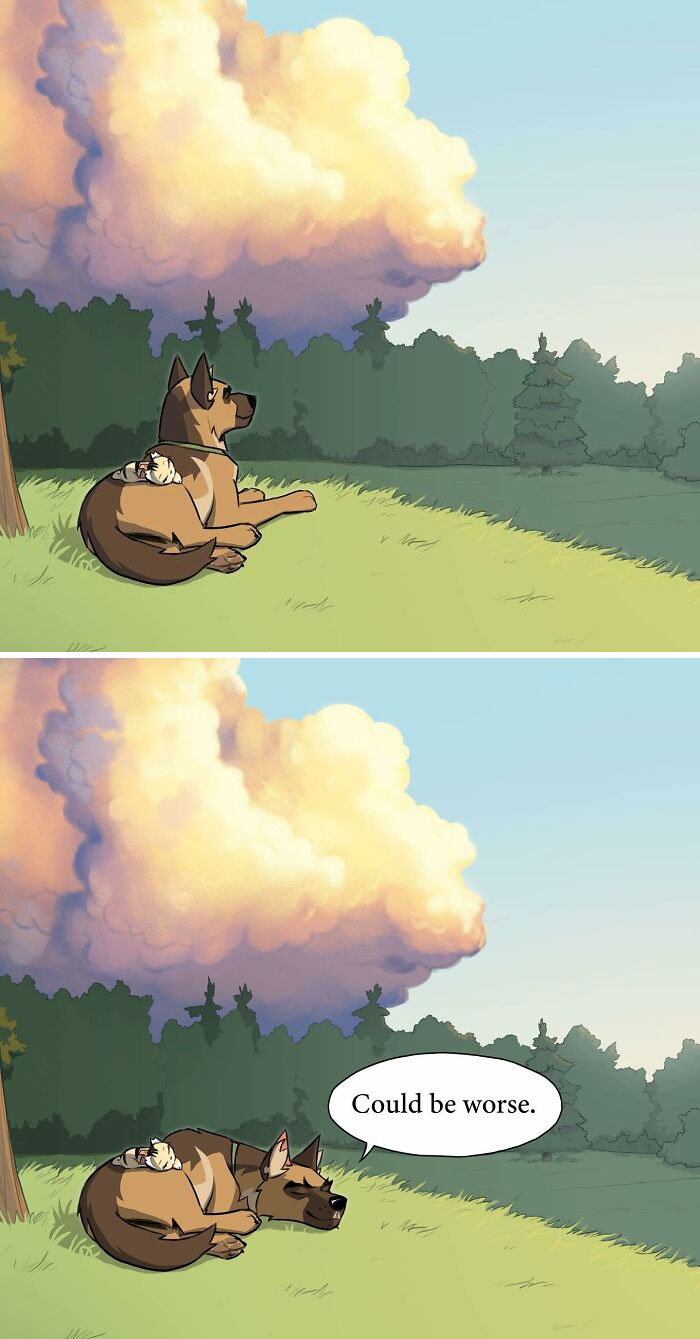 7 New Hilariously Adorable Comics From The Internet’s Most Loved Cat And Dog Duo To Instantly Make Your Day 7 New Hilariously Adorable Comics From The Internet’s Most Loved Cat And Dog Duo To Instantly Make Your Day