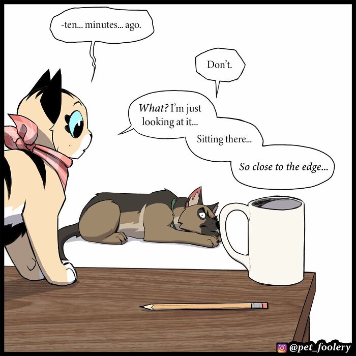 7 New Hilariously Adorable Comics From The Internet’s Most Loved Cat And Dog Duo To Instantly Make Your Day 7 New Hilariously Adorable Comics From The Internet’s Most Loved Cat And Dog Duo To Instantly Make Your Day