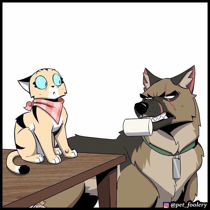 7 New Hilariously Adorable Comics From The Internet’s Most Loved Cat And Dog Duo To Instantly Make Your Day 7 New Hilariously Adorable Comics From The Internet’s Most Loved Cat And Dog Duo To Instantly Make Your Day