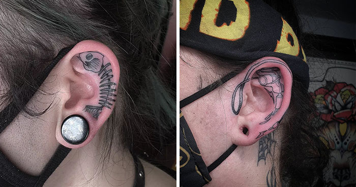 111 Ear Tattoo Ideas That Go From Subtle To Wild