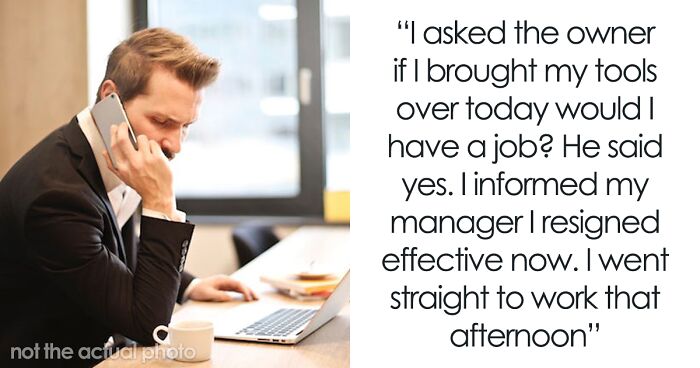 “If You Don’t Like It You Can Always Quit”: Boss’s Words Backfire As Model Employee Gets A New Job Right In Front Of His Eyes