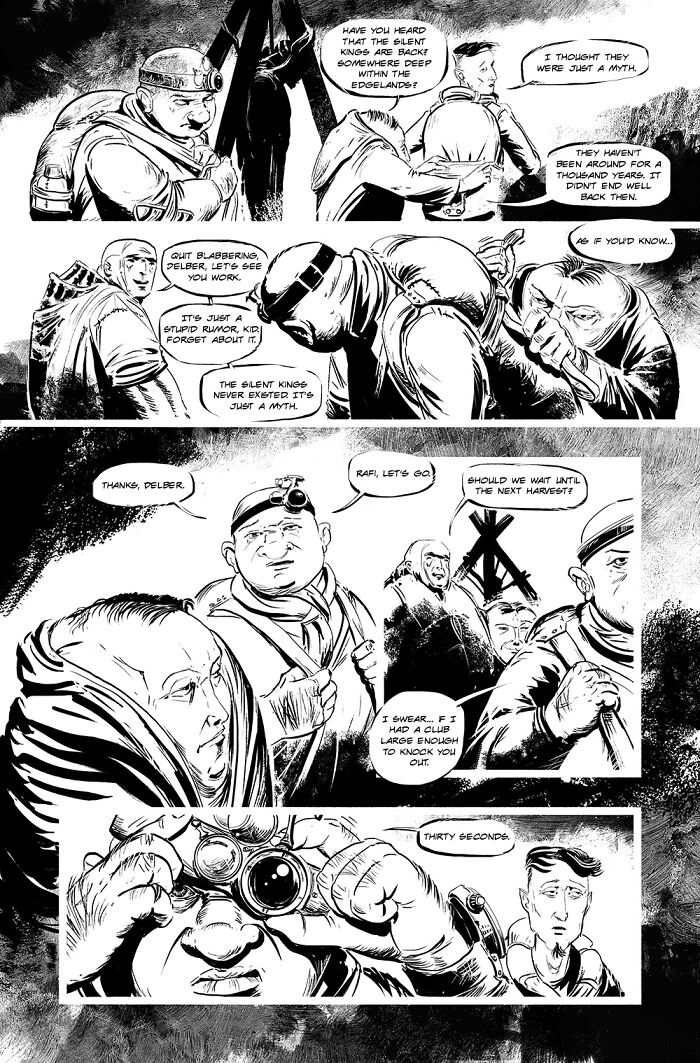 Edgelands: Unravel The Mystery Of A Haunting Realm In This Dark Fantasy Webcomic