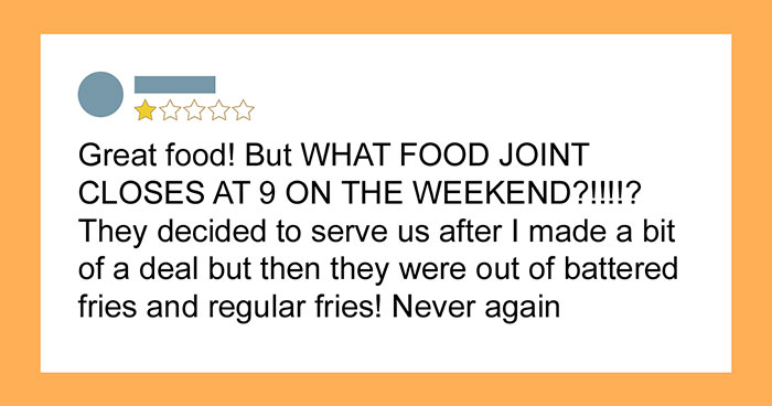30 Times Entitled Customers Left Ridiculously Absurd Reviews For Not Getting Their Way