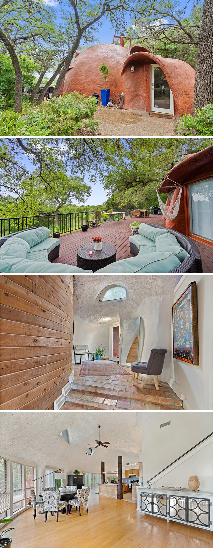 Magical Austin Hobbit House - Seclude With Hot Tub. Austin, Texas, United States