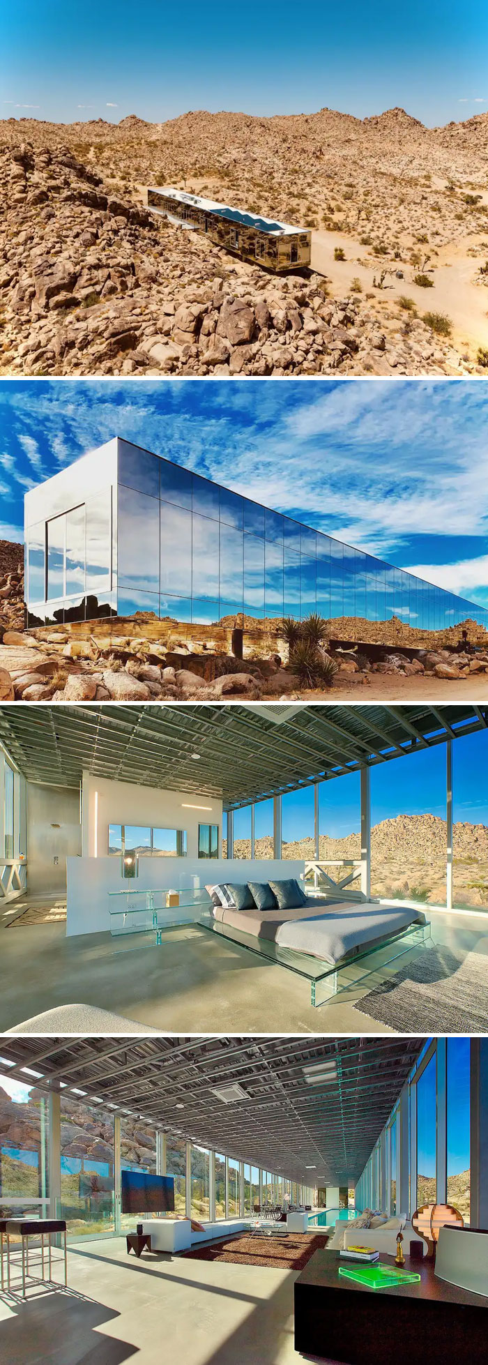 Modern Masterpiece - Invisible House. Joshua Tree, California, United States