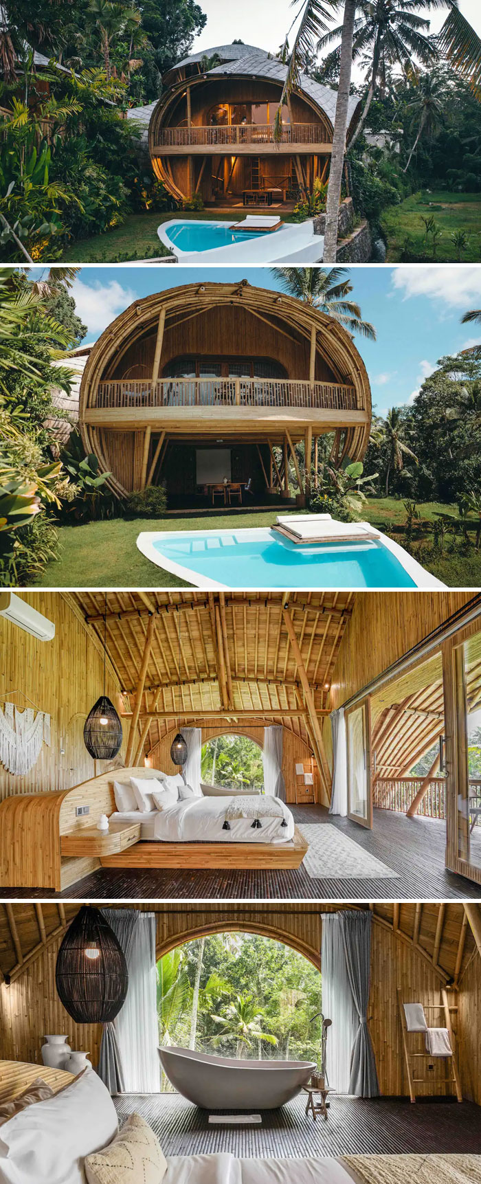 Bamboo Villa. Tampaksiring, Bali, Indonesia