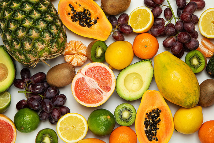 Picture of different kind of fruits in one place