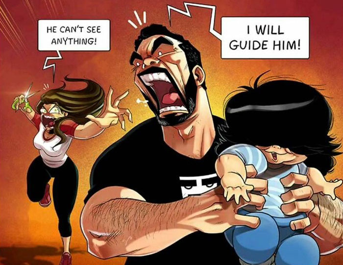 30 New Extremely Relatable Comics About Being A Parent, By Yehuda And Maya Devir
