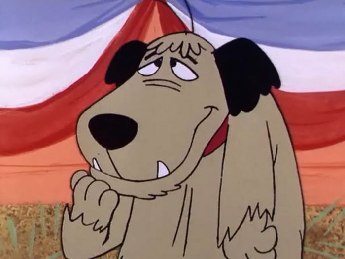 Muttley thinking about something 