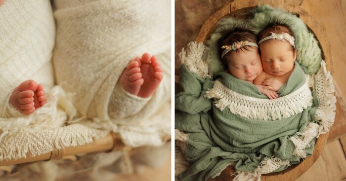 I Photographed Newborn Twins (10 Pics)