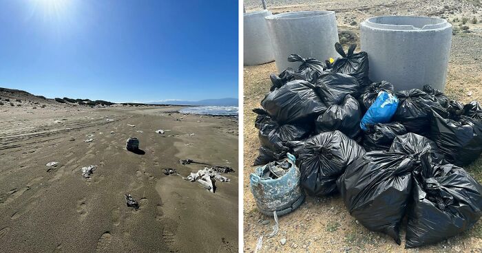 700kg Of Beach Trash Collected, And Counting (12 Pics)