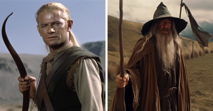 “The Lord Of The Rings” As A 60’s Spaghetti Western Film (10 Pics)