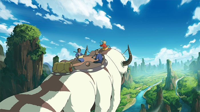 The World Of Avatar: The Last Airbender. Would Love To See All The Hybrid Animals, And Pet A Turtle Duck