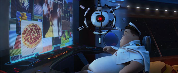 The Spaceship From Wall-E