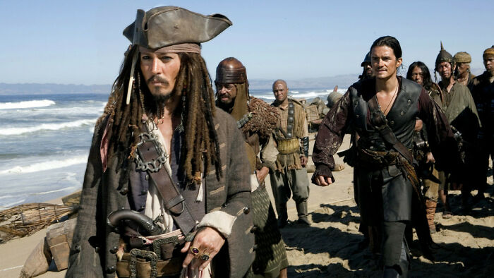 Johnny Depp As Jack Sparrow In "Pirates Of The Caribbean: On Stranger Tides" Earned $55 Million