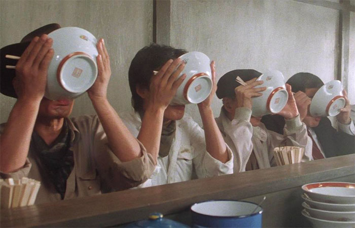 Tampopo characters eating