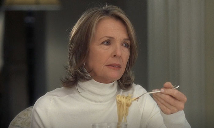 Something’s Gotta Give characters eating