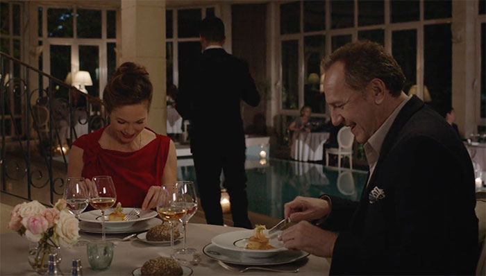 Paris Can Wait characters eating