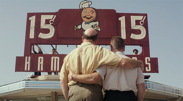 The Founder characters watching